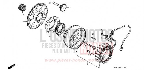 GENERATRICE VT1100CJ de 1988